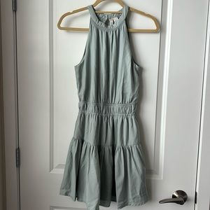 Seafoam Halter Dress